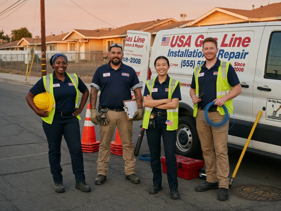 Gas Line Installation company in Shelby, IN